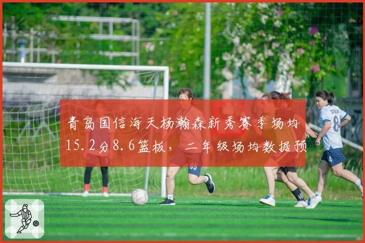 青岛国信海天杨瀚森新秀赛季场均15.2分8.6篮板，二年级场均数据预测